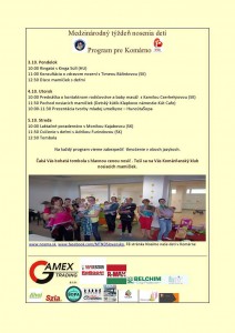 Medzinárodný týždeň nosenia detí @ Shopping Center, Detský kútik | Komárno | Slovensko