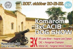 Komárom 3X CACIB 2017 @ Komárom CACIB | Komárom | Maďarsko